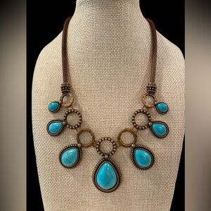 paparazzi Faux Turquoise Necklace